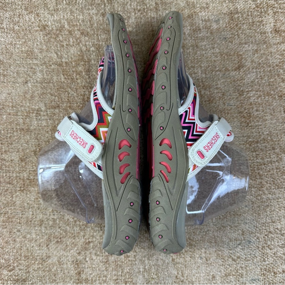Skechers Reggae -Zig Swag Multicolored Sandals Women’s Size 10 - Picture 9 of 13